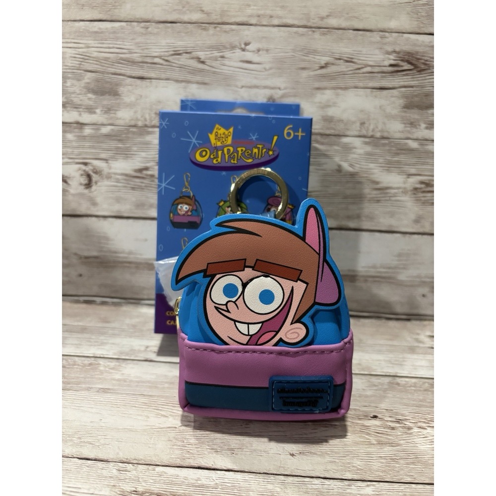 Loungefly Timmy Fairly OddParents Mystery Mini Backpack Keychain Charm